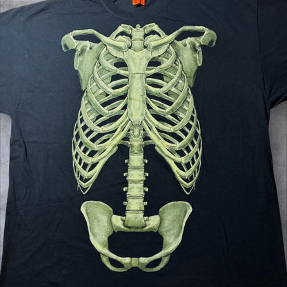 肋骨 スカル ボーン ネオン 黒 a-u-2505-073