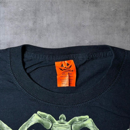 肋骨 スカル ボーン ネオン 黒 a-u-2505-073