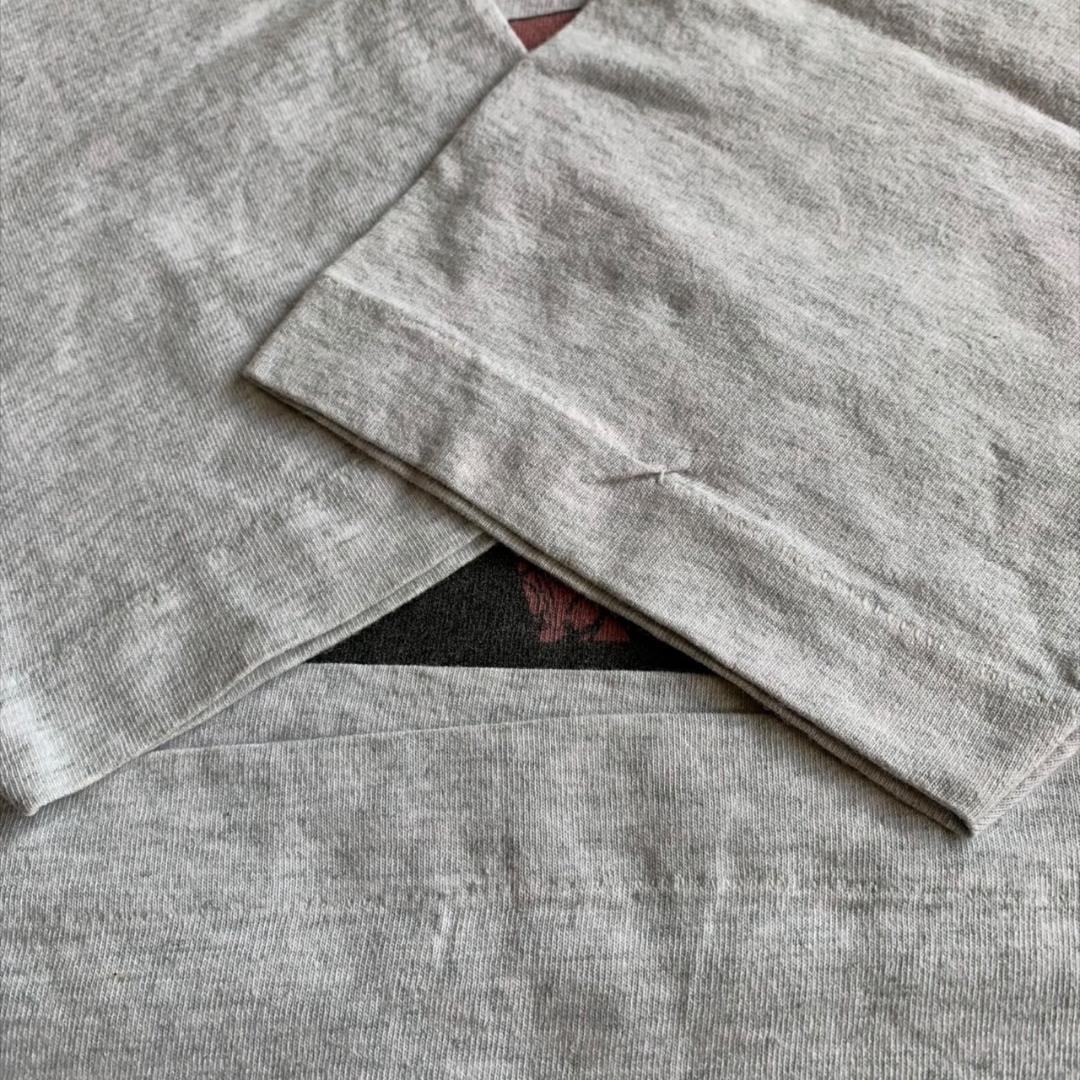 90s USA製 チャリティー レース マラソン グレー o-000027