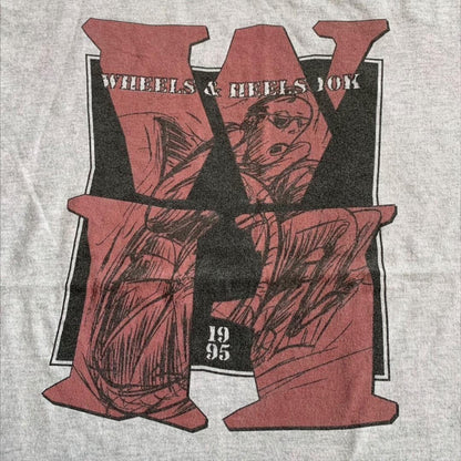 90s USA製 チャリティー レース マラソン グレー o-000027