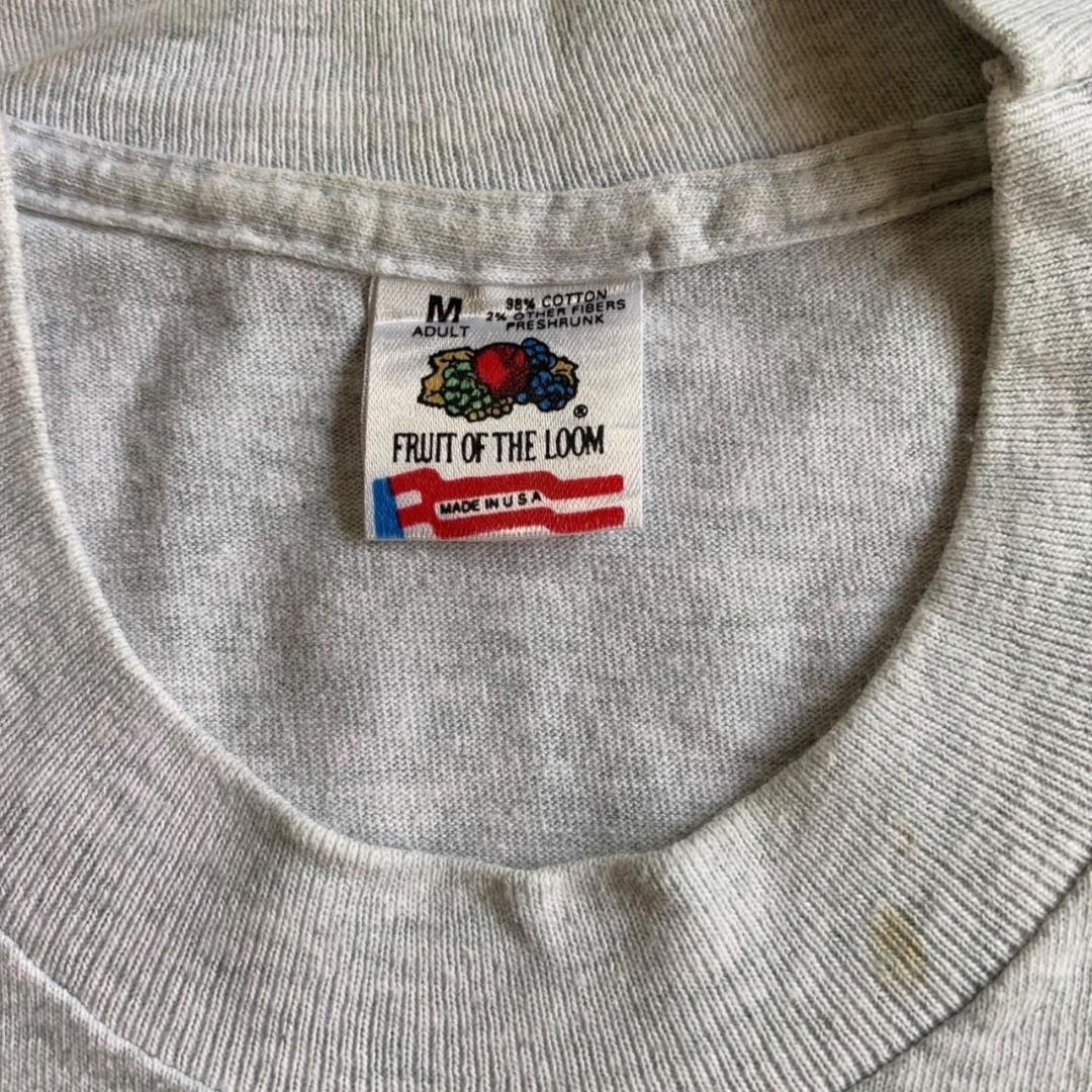 90s USA製 チャリティー レース マラソン グレー o-000027