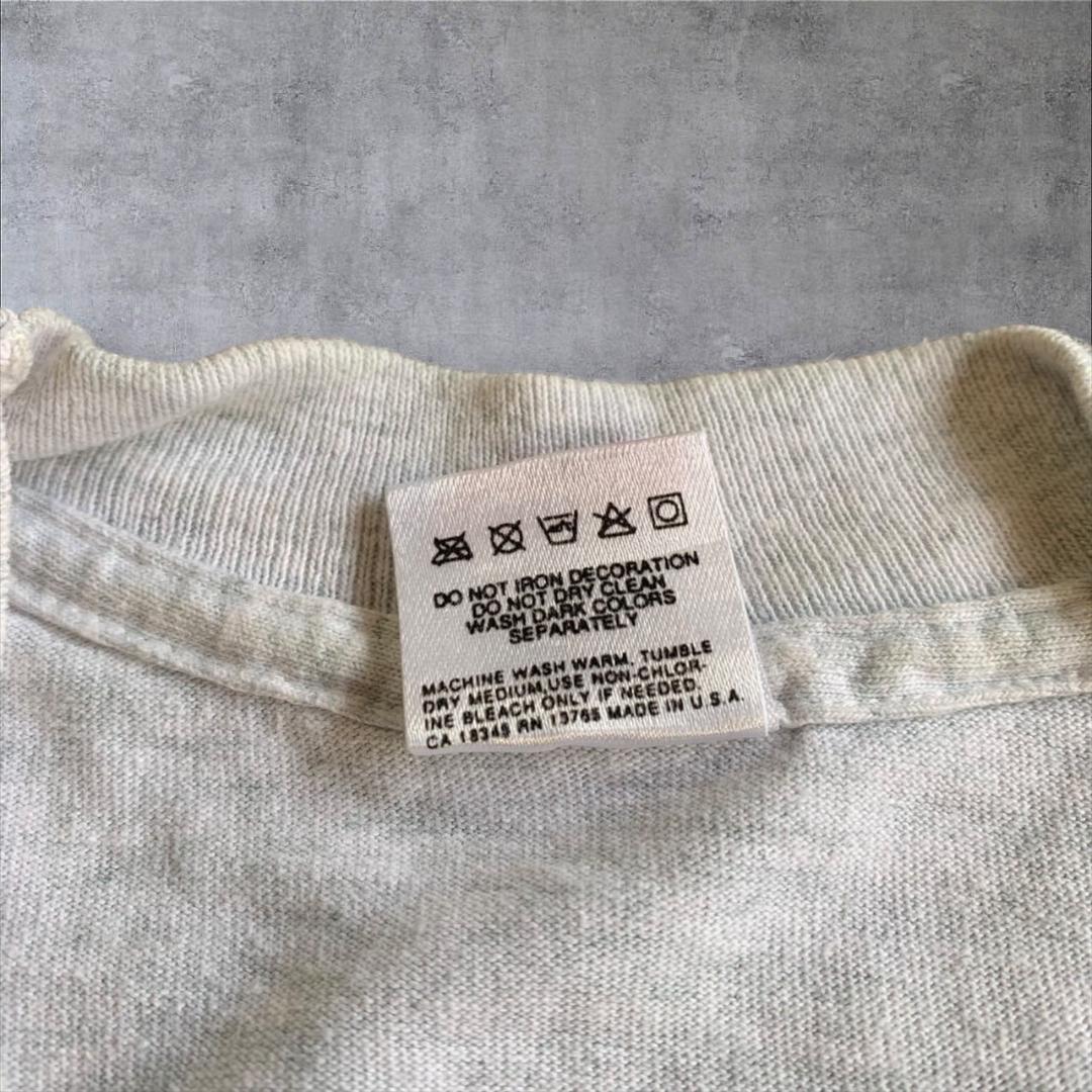 90s USA製 チャリティー レース マラソン グレー o-000027