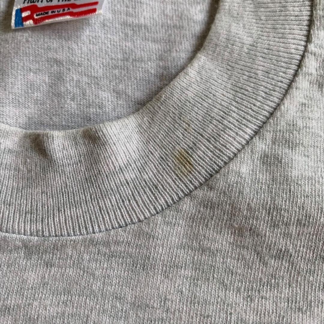 90s USA製 チャリティー レース マラソン グレー o-000027