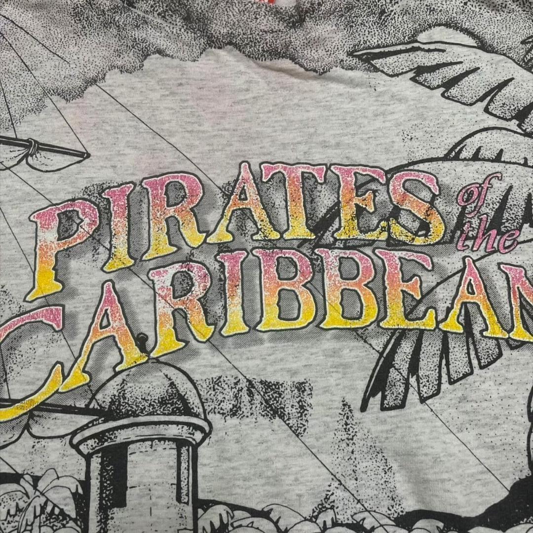 90s ディズニー パイレーツオブカリビアン Tシャツ USA製 d-000019