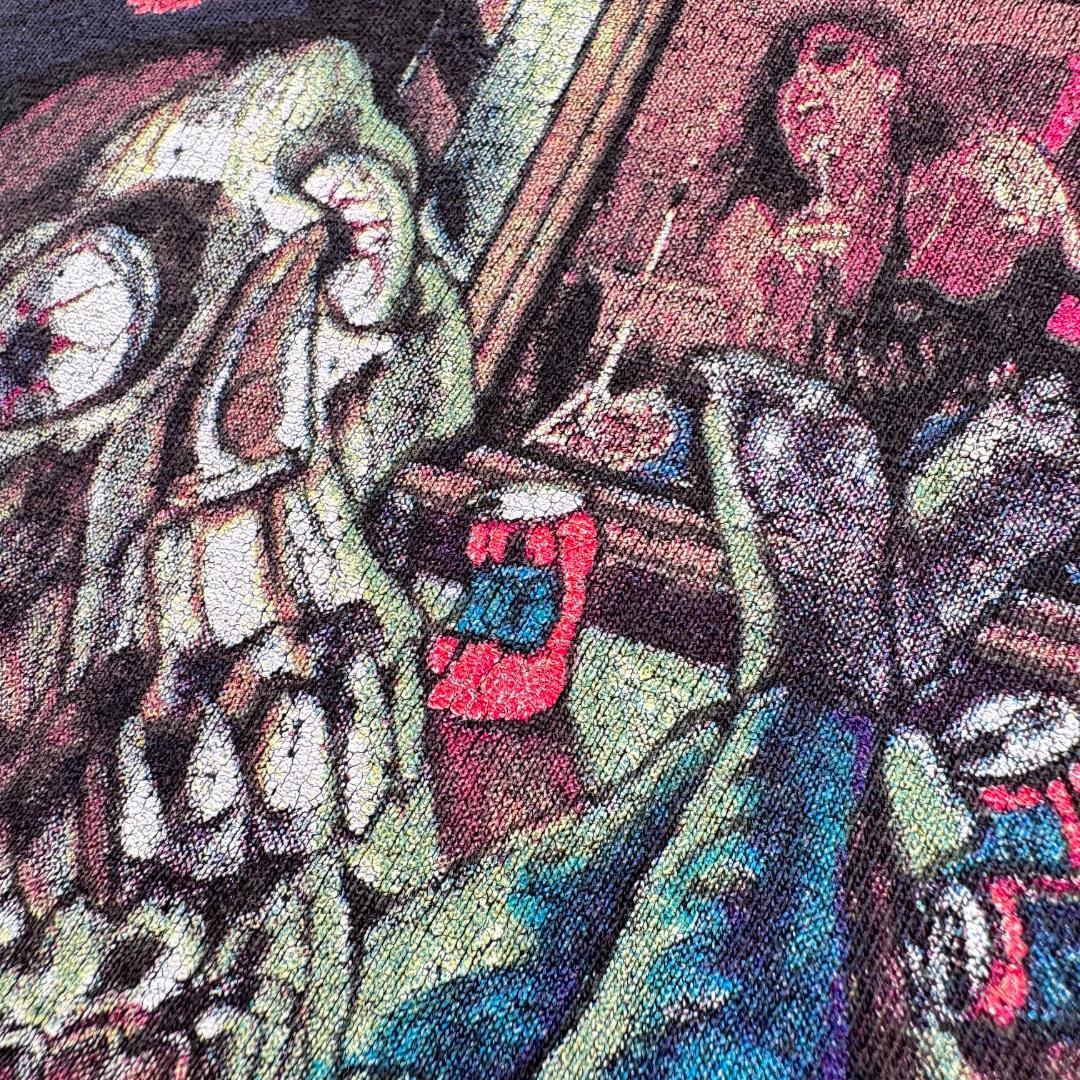90s エアロスミス 1993 GET A GRIP SKULL ビンテージ T ba-t-2505-038