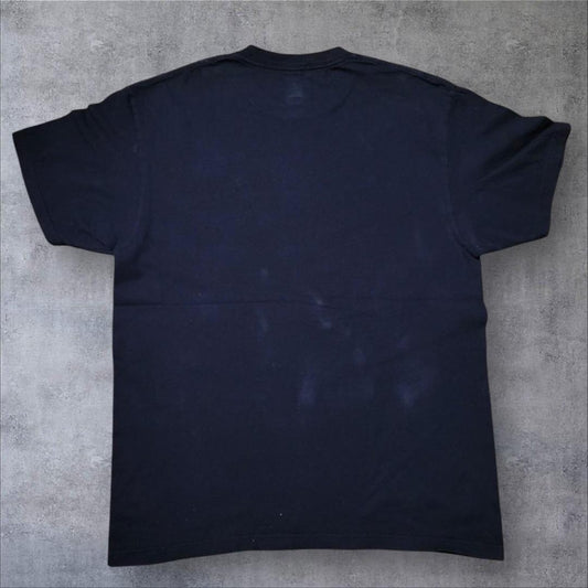 アートT 惑星柄 宇宙 地球 Tシャツ L 黒 a-000025