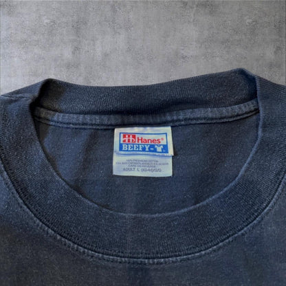 00s アートT Tシャツ ダンス 黒 L Hanes z-000021