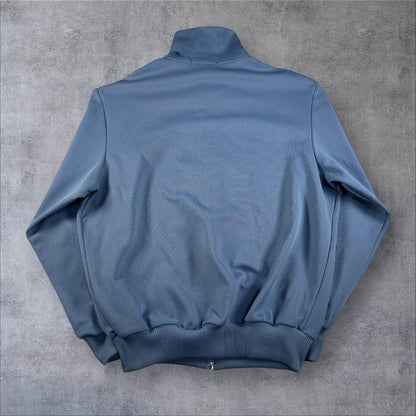 70s 80s adidas アディダス トラックジャケット 水色 デサント M ad-t-2505-017