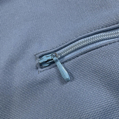 70s 80s adidas アディダス トラックジャケット 水色 デサント M ad-t-2505-017