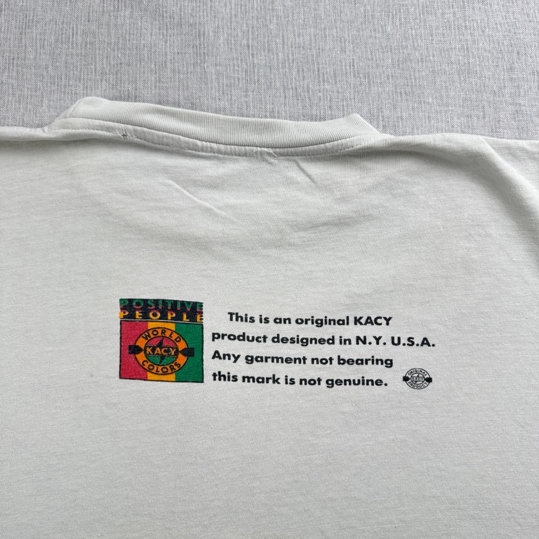90s アートT FREE YOUR MIND KACY 1992 ドレッドヘア a-u-2505-011