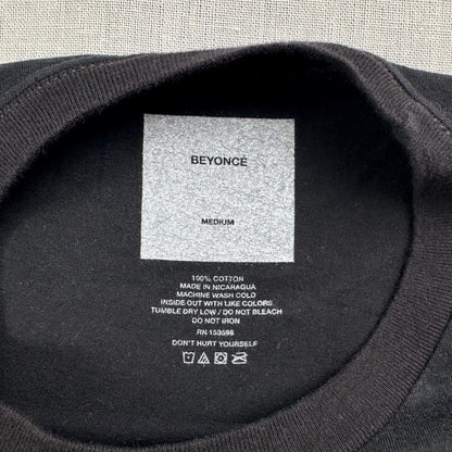 00s BEYONCE ビヨンセ 2016 Tシャツ 黒 M ba-u-2505-077