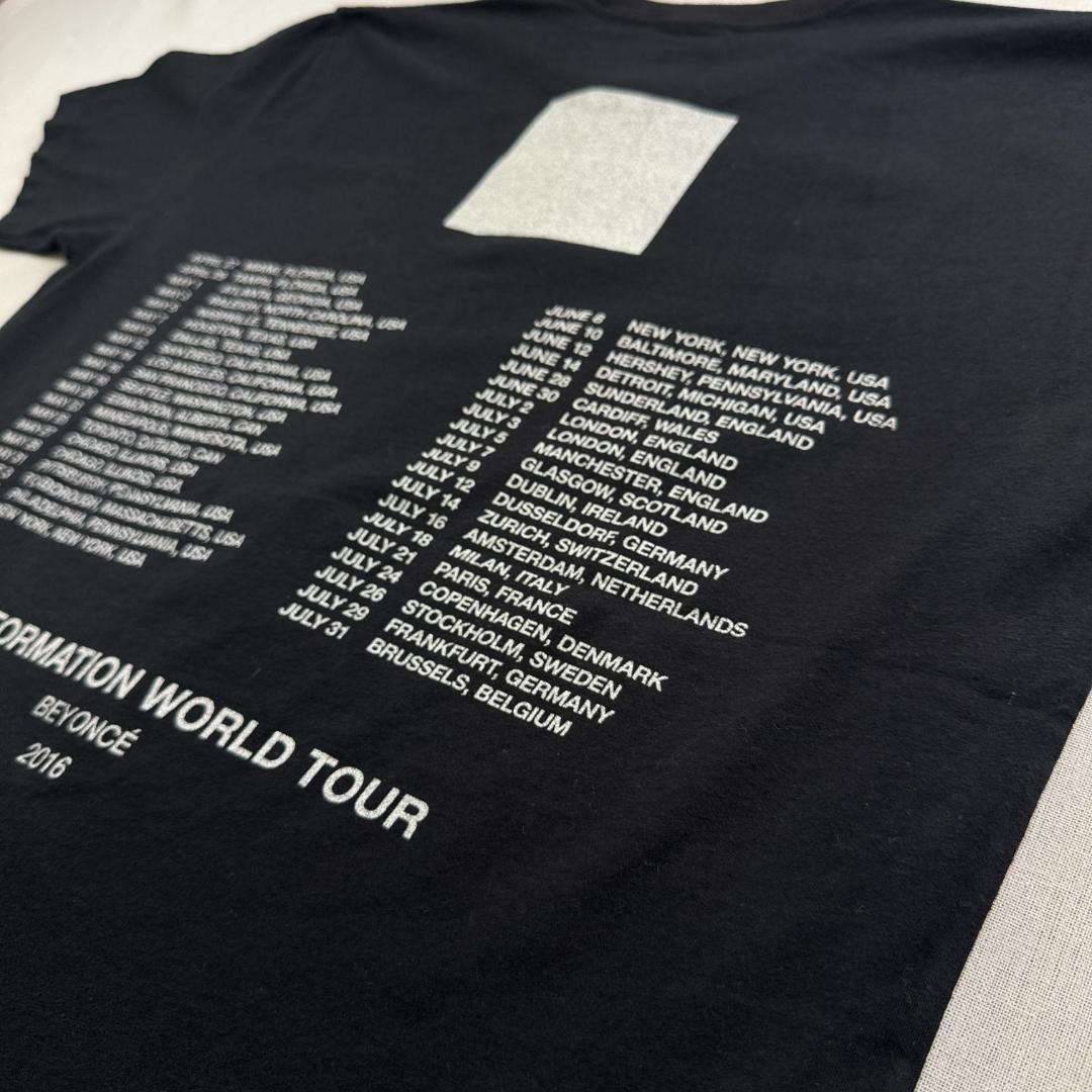 00s BEYONCE ビヨンセ 2016 Tシャツ 黒 M ba-u-2505-077