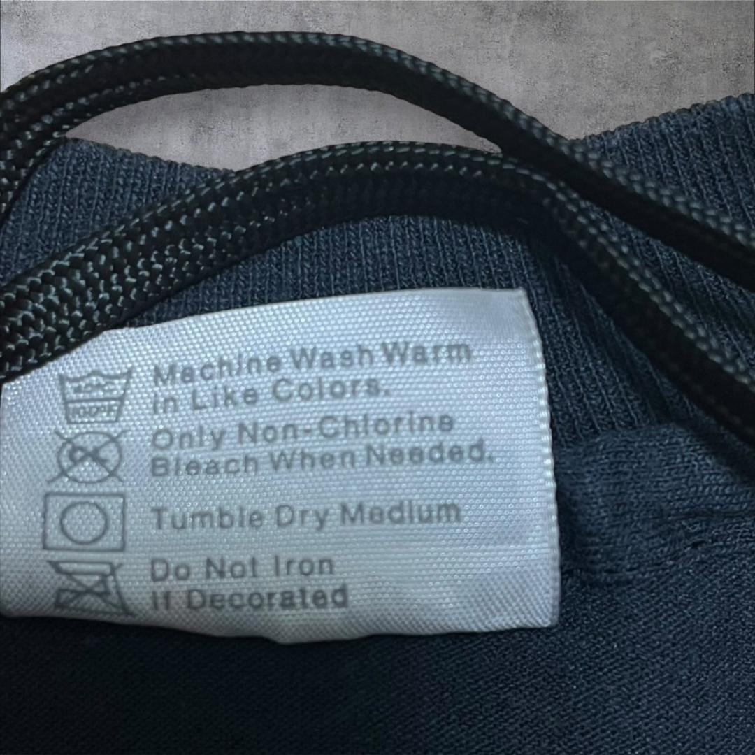 80s 90s ロケット 企業 Hanes 黒 L XL co-000053