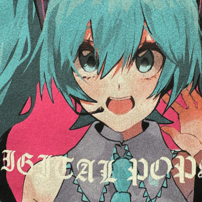 00s HATSUNE MIKU オールドイングリッシュ Tシャツ ch-u-2505-032