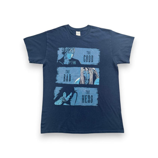 00s ファイナルファンタジー Tシャツ ネイビー M th ch-u-2505-015