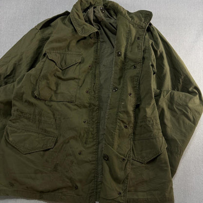 70s 80s US ARMY M65 フィールドジャケット 3rd オリーブ ja-2603-017