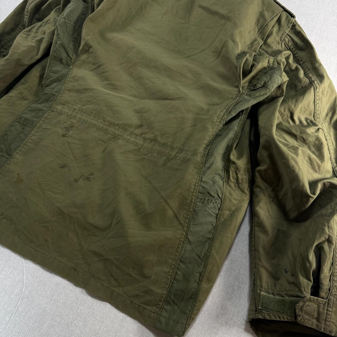 70s 80s US ARMY M65 フィールドジャケット 3rd オリーブ ja-2603-017