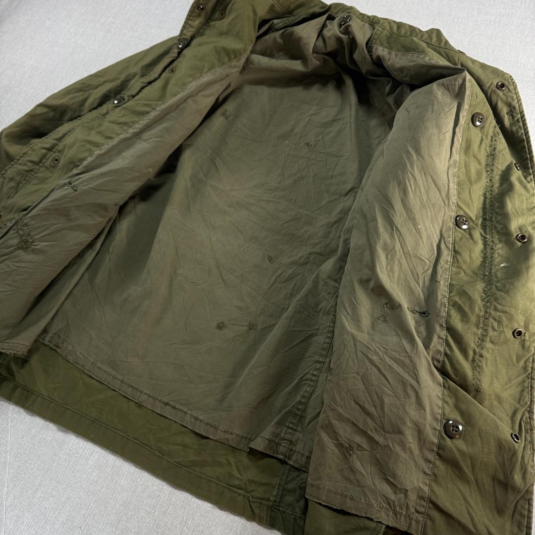 70s 80s US ARMY M65 フィールドジャケット 3rd オリーブ ja-2603-017
