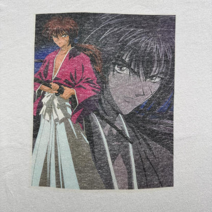 90s るろうに剣心 Tシャツ 緋村抜刀斎 天翔龍閃 ch-u-2505-062