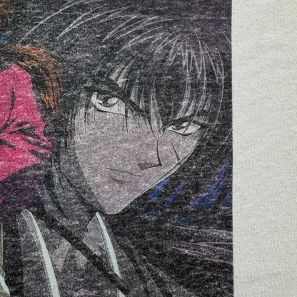 90s るろうに剣心 Tシャツ 緋村抜刀斎 天翔龍閃 ch-u-2505-062