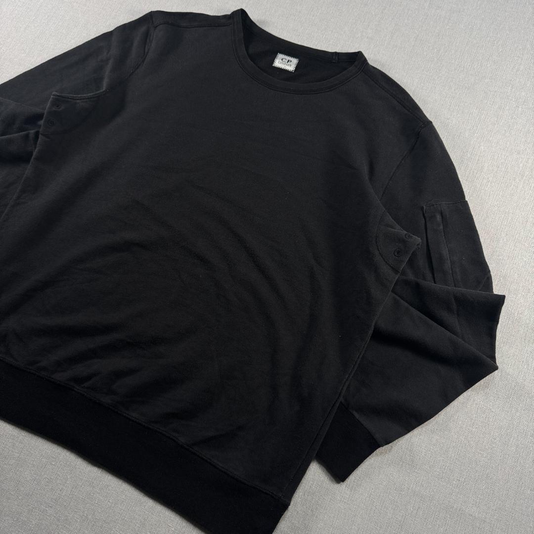 C.P.Company スウェット トレーナー 黒 XL 長袖 sw-2603-007