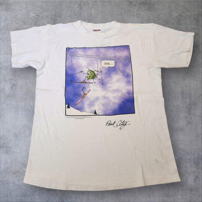 90s アートT ブリーチャーズ USA製 L a-000031