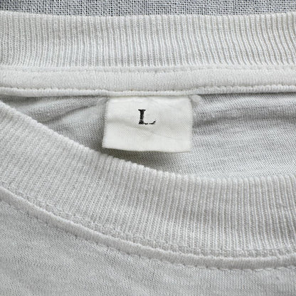 80s 90s ローマ スーベニア Tシャツ ROMA 白 L a-u-2505-078