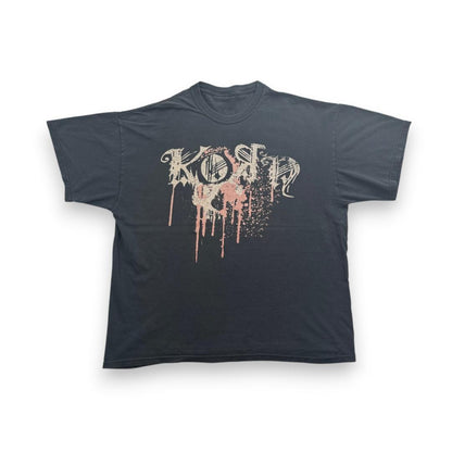 00s korn Tシャツ コーン バンT 黒 ba-u-2505-075