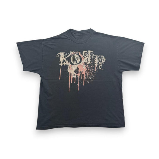 00s korn Tシャツ コーン バンT 黒 ba-u-2505-075