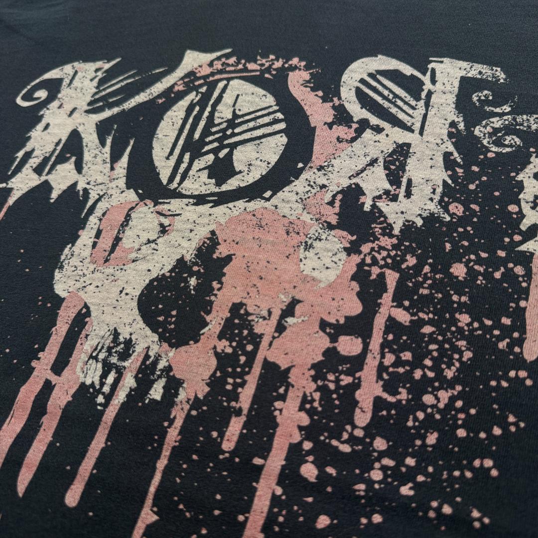 00s korn Tシャツ コーン バンT 黒 ba-u-2505-075
