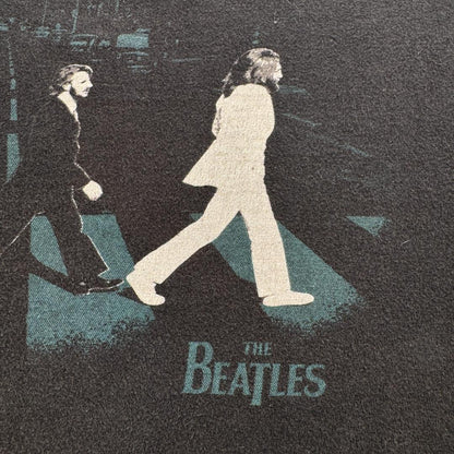 THE BEATLES ビートルズ ABBEY ROAD バンドTシャツ 黒 ba-u-2505-088