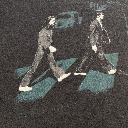 THE BEATLES ビートルズ ABBEY ROAD バンドTシャツ 黒 ba-u-2505-088