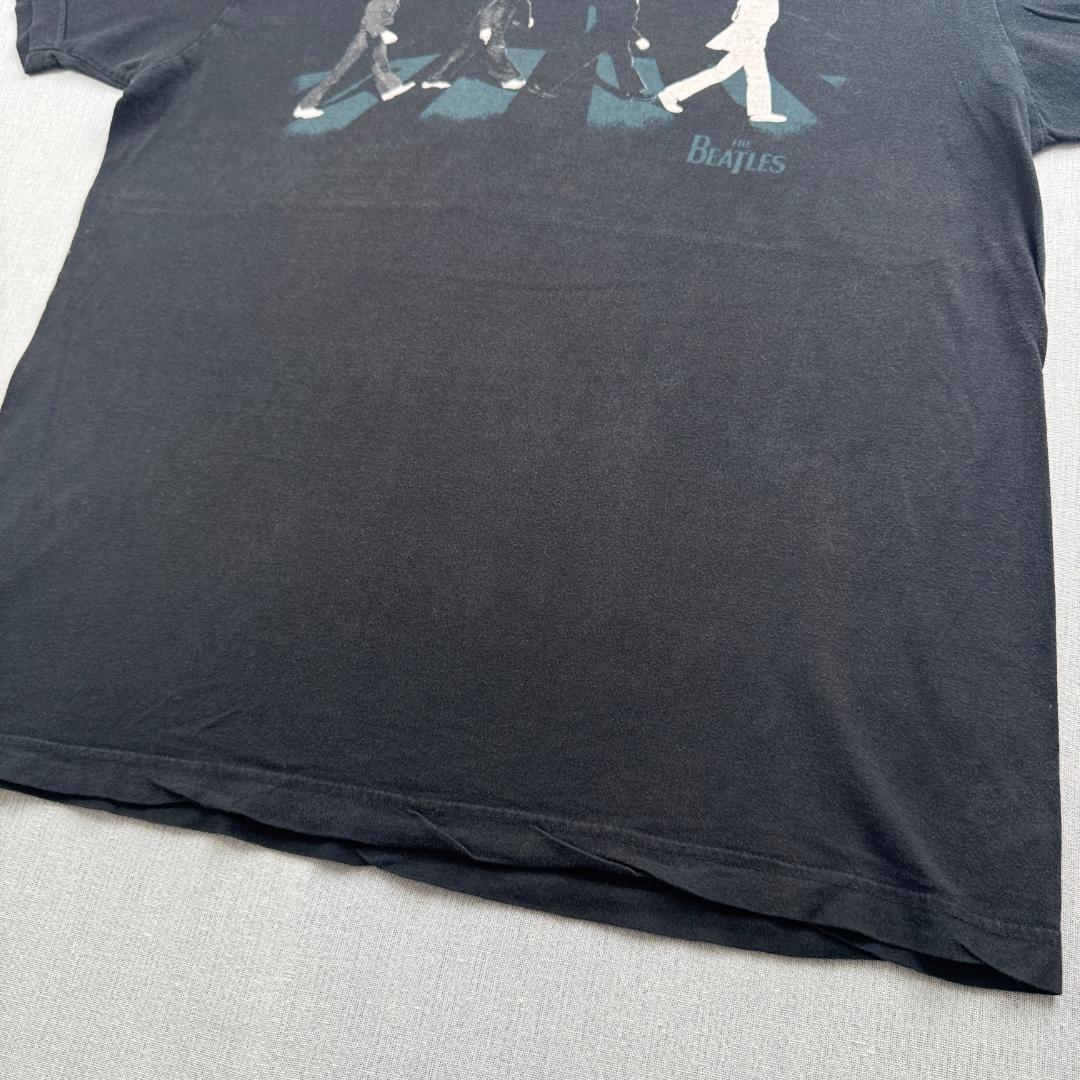 THE BEATLES ビートルズ ABBEY ROAD バンドTシャツ 黒 ba-u-2505-088