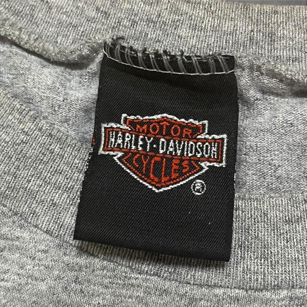 ハーレーダビッドソン  グレー ノースリーブ USA製 XL co-u-2505-028