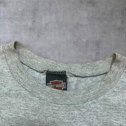 ハーレーダビッドソン  グレー ノースリーブ USA製 XL co-u-2505-028