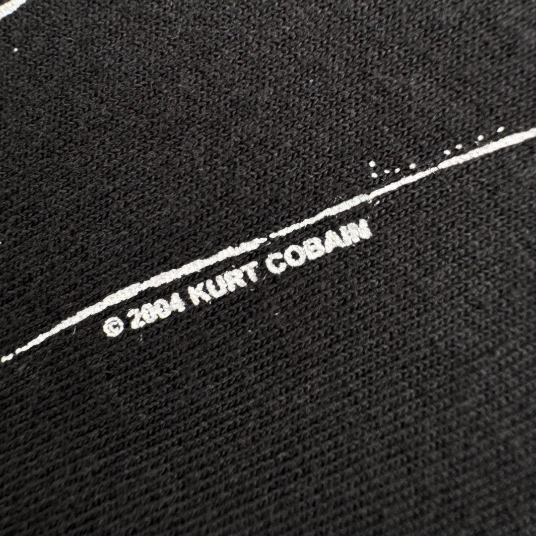 00s kurt cobain カートコバーン NIRVANA 黒 ba-u-2505-107