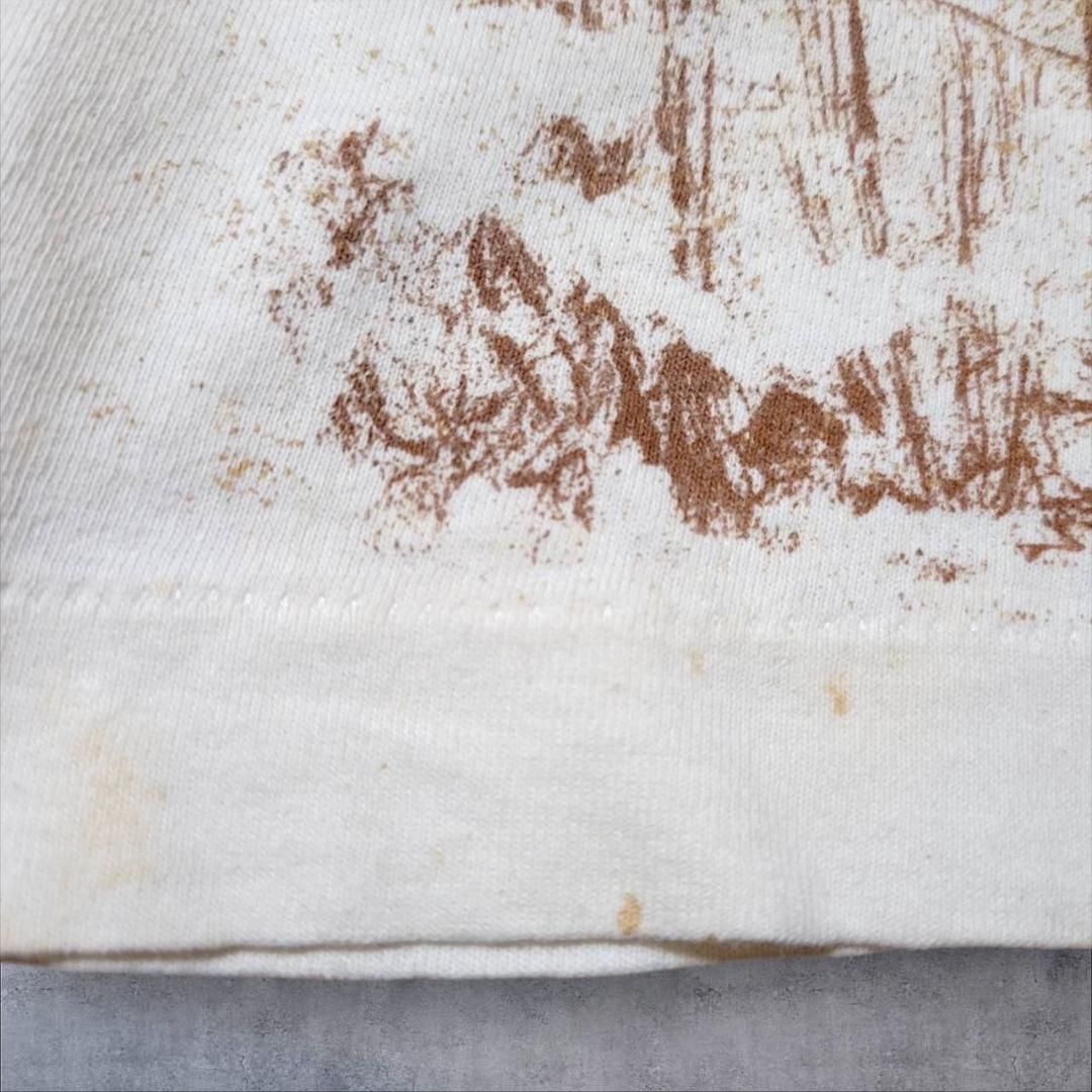 90s ビンテージ Tシャツ アート イタリア ピサの斜塔 a-000027 ガリレオ