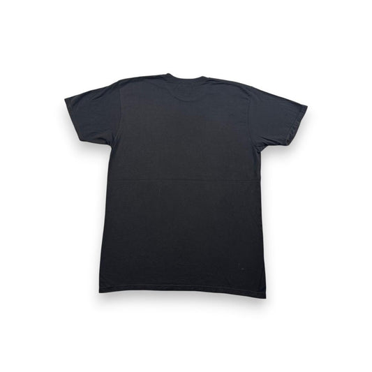 00s ミッキー ディズニー Tシャツ パークタグ L 黒 d-000034