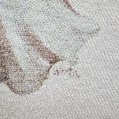 90s 天使 エンジェル アートT Tシャツ wanta 白 羽 女 a-u-2505-042