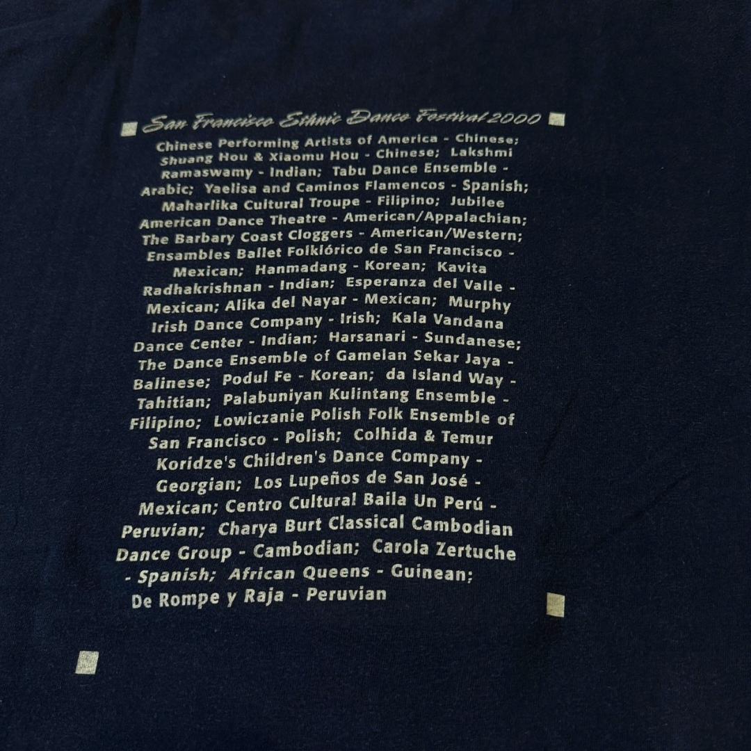 00s ダンスフェスティバル アートT 黒 L ヘインズ z-000021