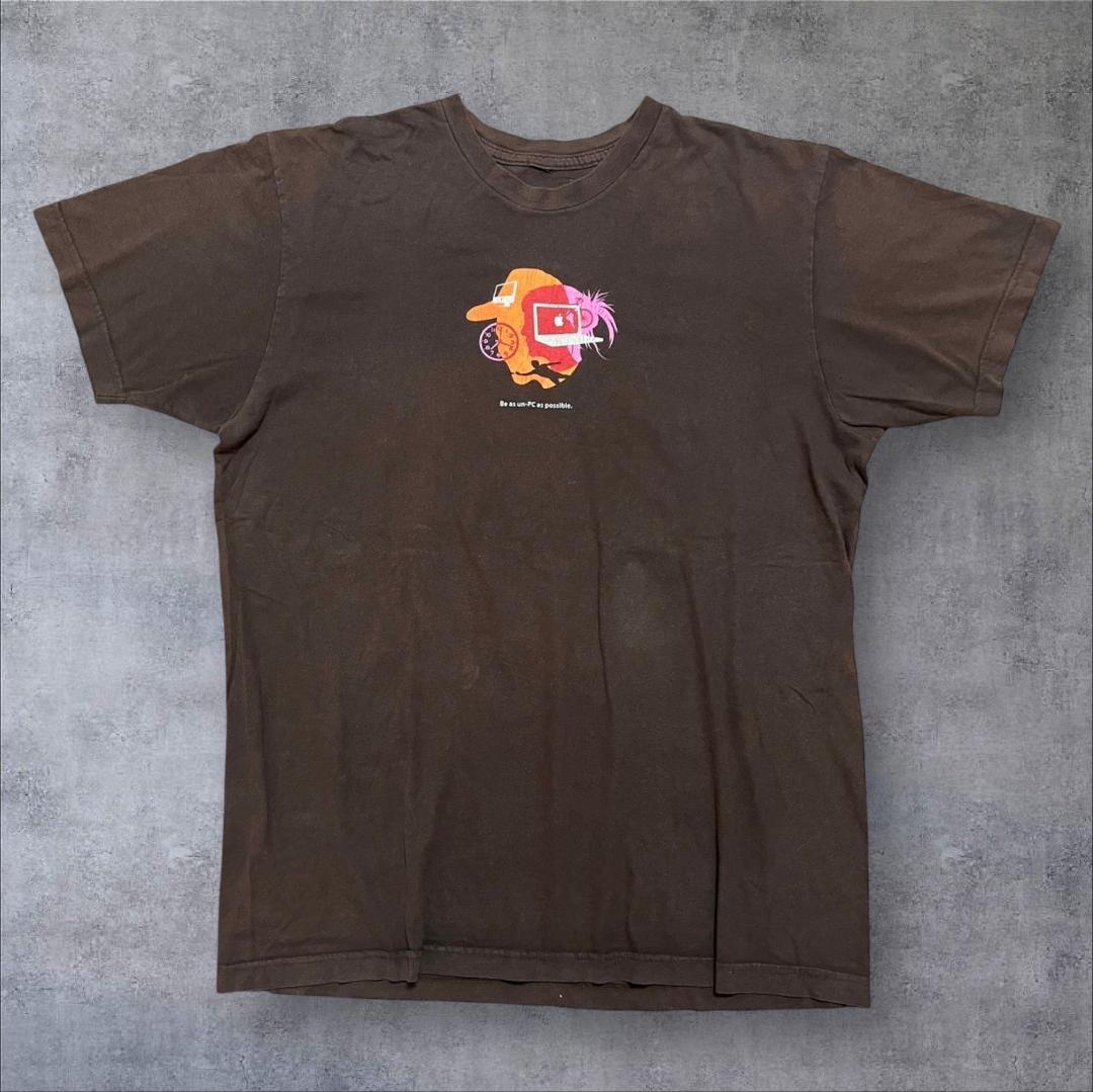 Apple アップル 企業T mac 茶色 co-u-2505-030