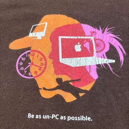 Apple アップル 企業T mac 茶色 co-u-2505-030