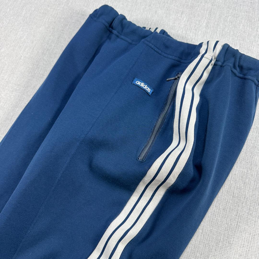 80s 西ドイツ製 アディダス adidas トラックパンツ ジャージ デサント ad-u-2505-061