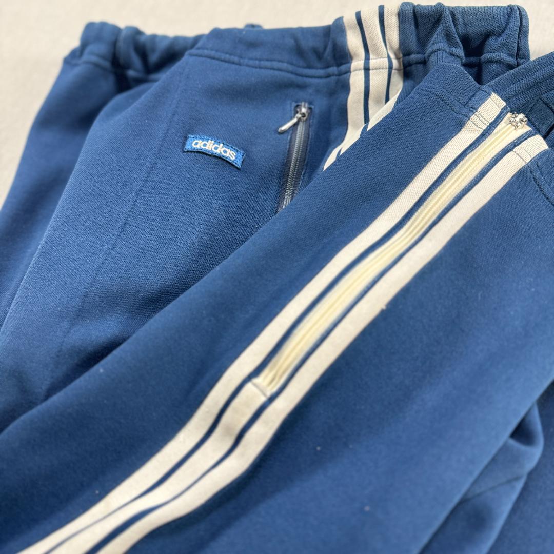 80s 西ドイツ製 アディダス adidas トラックパンツ ジャージ デサント ad-u-2505-061