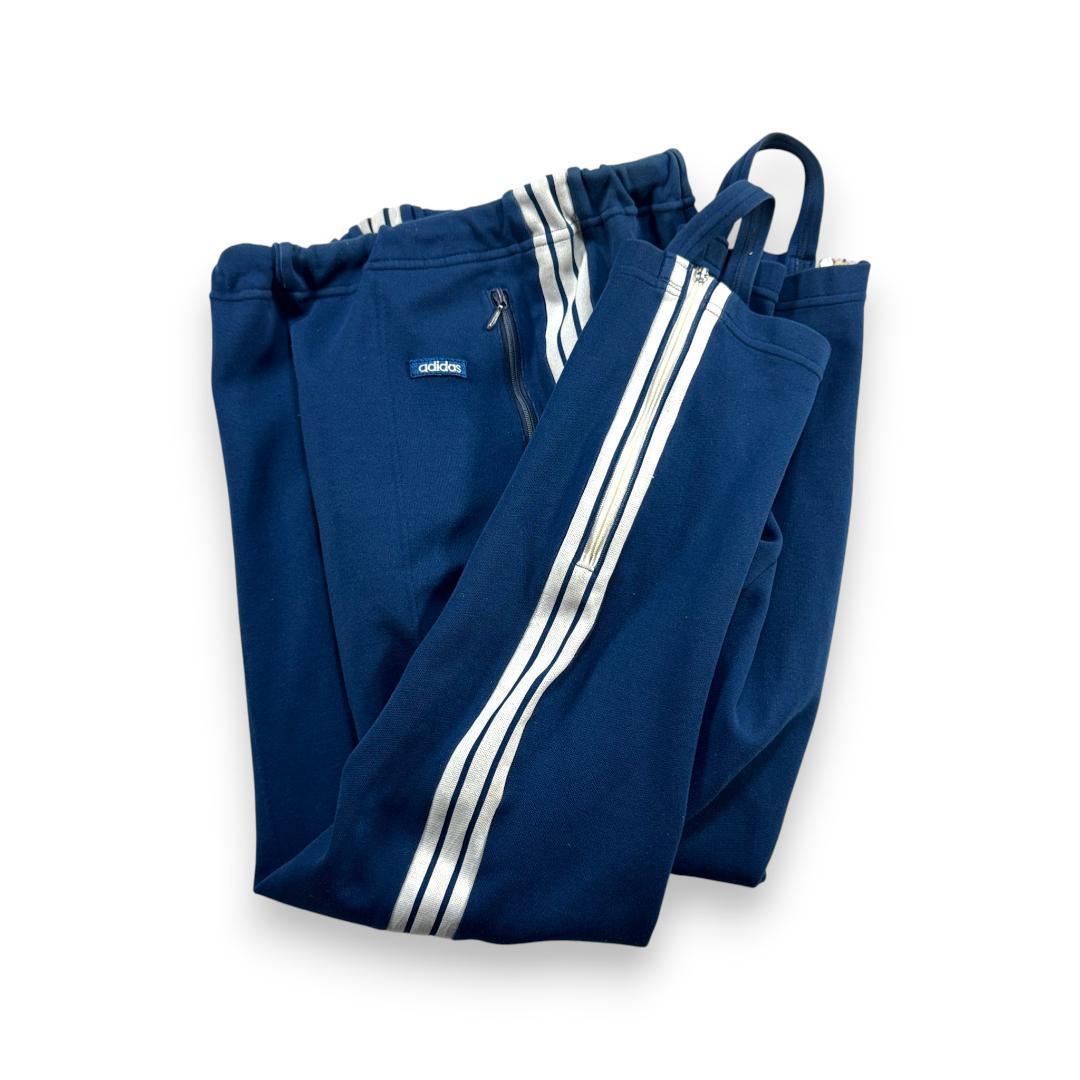 80s 西ドイツ製 アディダス adidas トラックパンツ ジャージ デサント ad-u-2505-061