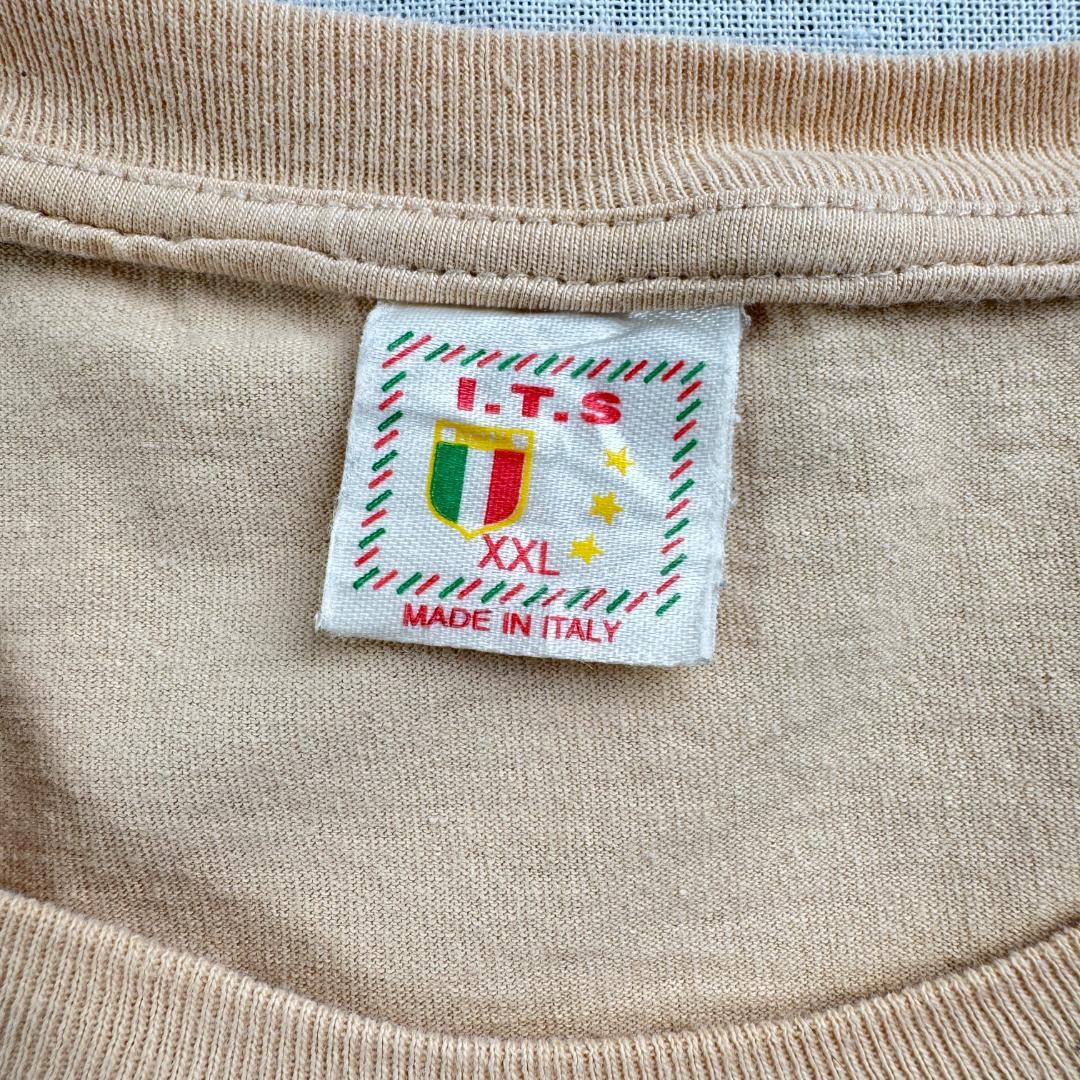 レオナルドダヴィンチ Tシャツ アートT ベーシュ 自転車 a-u-2505-026