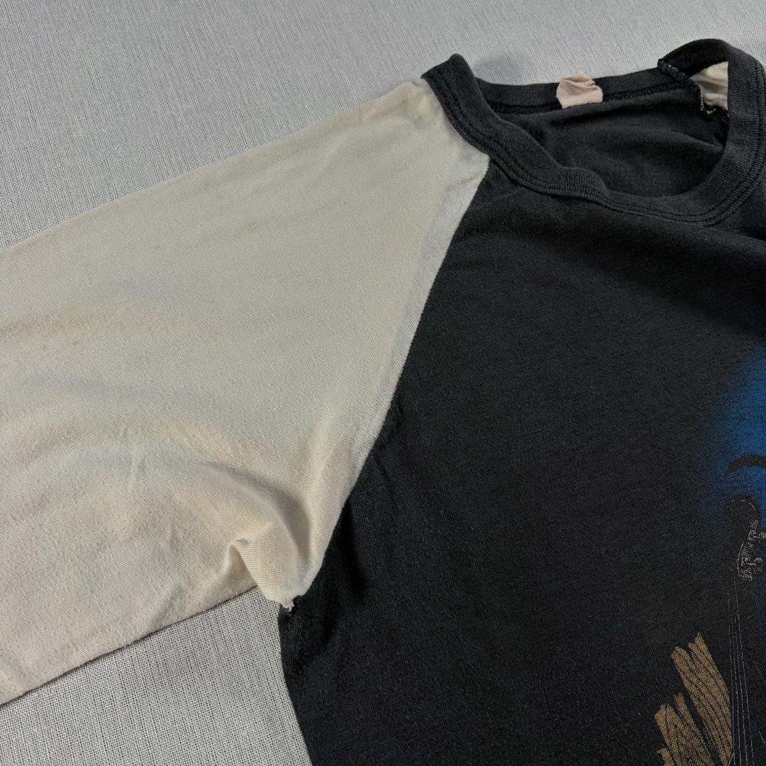80s stray cats 1983 長袖 ラグラン Tシャツ L ba-000008
