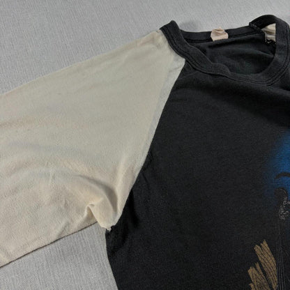 80s stray cats 1983 長袖 ラグラン Tシャツ L ba-000008