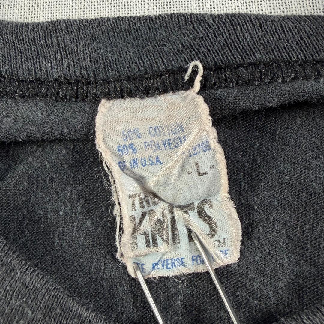 80s stray cats 1983 長袖 ラグラン Tシャツ L ba-000008