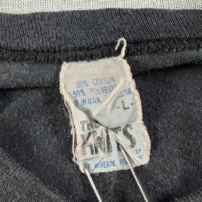 80s stray cats 1983 長袖 ラグラン Tシャツ L ba-000008